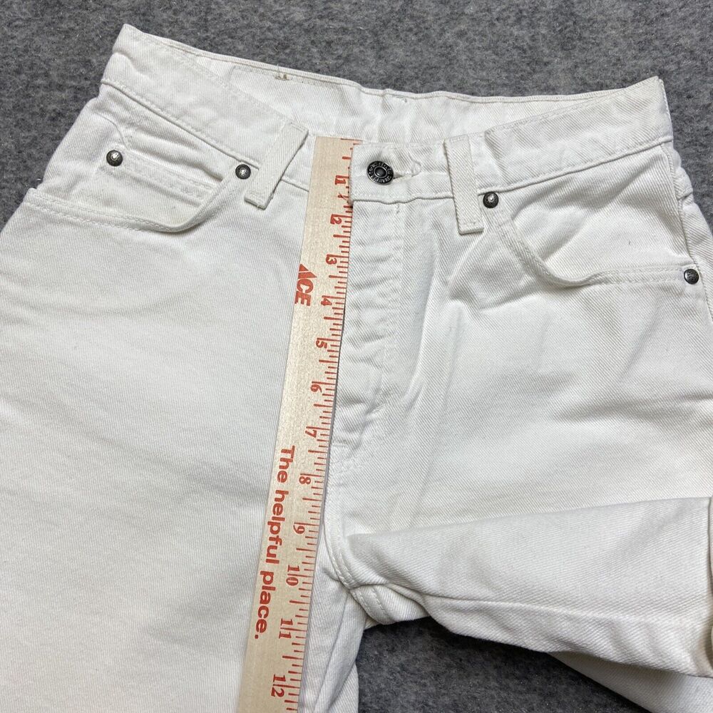 Vintage Levi's‎ 950 Jean Shorts Women's Size 5 White Denim - Picture 3 of 10